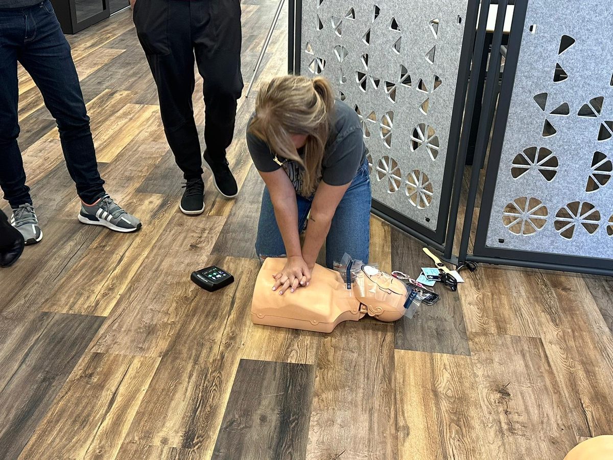 Emergency First Aid at Work training in Bournemouth
